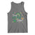 Funny Sassy Little Lassie Tank Top St Patrick's Day Shamrock Rainbow