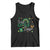 Funny Sassy Little Lassie Tank Top St Patrick's Day Shamrock Rainbow