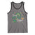 Funny Sassy Little Lassie Tank Top St Patrick's Day Shamrock Rainbow