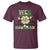 Funny St Patrick's Day Wee Little Hooligan T Shirt Retro Groovy Clover