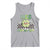 Funny St Patrick's Day Wee Little Hooligan Tank Top Retro Groovy Clover