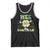 Funny St Patrick's Day Wee Little Hooligan Tank Top Retro Groovy Clover