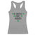 Funny Irish Heritage Racerback Tank Top A Wee Bit Irish St Patrick's Day Shamrock