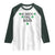 Funny Irish Heritage Raglan Shirt A Wee Bit Irish St Patrick's Day Shamrock