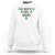 Funny Irish Heritage Sweatshirt A Wee Bit Irish St Patrick's Day Shamrock