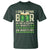 Funny Irish Beer Drinking St Patrick's Day T Shirt I Only Drink Beer On Two Occasions When It's St Patrick's Day And When It's Not