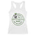 Funny Irish Prone To Shenanigans And Malarkey St Patrick's Day Racerback Tank Top Skeleton Beer Drinking