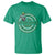 Funny Irish Prone To Shenanigans And Malarkey St Patrick's Day T Shirt Skeleton Beer Drinking