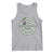 Funny Irish Prone To Shenanigans And Malarkey St Patrick's Day Tank Top Skeleton Beer Drinking