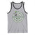 Funny Irish Prone To Shenanigans And Malarkey St Patrick's Day Tank Top Skeleton Beer Drinking