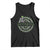 Funny Irish Prone To Shenanigans And Malarkey St Patrick's Day Tank Top Skeleton Beer Drinking