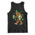 Funny Bigfoot St Patrick's Day Irish Beer Drinking Tank Top