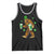 Funny Bigfoot St Patrick's Day Irish Beer Drinking Tank Top