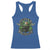 Funny Irish Viking Racerback Tank Top Vintage Shamrock Celtic Viking Skull