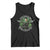 Funny Irish Viking Tank Top Vintage Shamrock Celtic Viking Skull