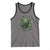 Funny Irish Viking Tank Top Vintage Shamrock Celtic Viking Skull