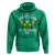 Funny St Patrick's Day Irish Beer Drinking Hoodie The Lucky Beer Club Ireland Flag