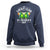 Funny St Patrick's Day Irish Beer Drinking Sweatshirt The Lucky Beer Club Ireland Flag