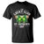 Funny St Patrick's Day Irish Beer Drinking T Shirt The Lucky Beer Club Ireland Flag