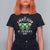 Funny St Patrick's Day Irish Beer Drinking T Shirt For Women The Lucky Beer Club Ireland Flag