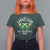 Funny St Patrick's Day Irish Beer Drinking T Shirt For Women The Lucky Beer Club Ireland Flag