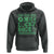 Funny One Lucky Dude Hoodie St Patrick's Day Clover Horseshoe