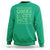 Funny One Lucky Dude Sweatshirt St Patrick's Day Clover Horseshoe