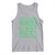 Funny One Lucky Dude Tank Top St Patrick's Day Clover Horseshoe