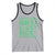 Funny One Lucky Dude Tank Top St Patrick's Day Clover Horseshoe