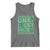 Funny One Lucky Dude Tank Top St Patrick's Day Clover Horseshoe