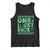 Funny One Lucky Dude Tank Top St Patrick's Day Clover Horseshoe