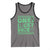 Funny One Lucky Dude Tank Top St Patrick's Day Clover Horseshoe