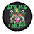 Funny It's Me I Am The Shenanigans Spare Tire Cover St Patrick's Day Racoon Shamrock