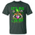 Funny It's Me I Am The Shenanigans T Shirt St Patrick's Day Racoon Shamrock