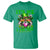 Funny It's Me I Am The Shenanigans T Shirt St Patrick's Day Racoon Shamrock