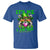 Funny It's Me I Am The Shenanigans T Shirt St Patrick's Day Racoon Shamrock