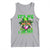 Funny It's Me I Am The Shenanigans Tank Top St Patrick's Day Racoon Shamrock