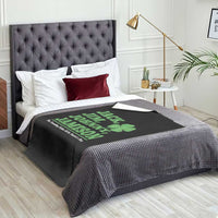 Funny St Patricks Day Irish Fathers Jack Jim Johnny Jameson Throw Blanket