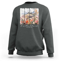 He Is Not Here He Has Risen Sweatshirt Christian Easter Religious Bible Verse