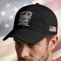 Omaha Beach D Day Baseball Cap 82nd Anniversary Honor History Normandy WWII