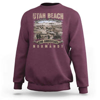 Utah Beach D Day Sweatshirt 82nd Anniversary Honor History Normandy WWII