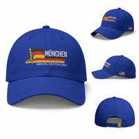 Munchen Bayern German Heritage Pride Germany Flag Baseball Cap
