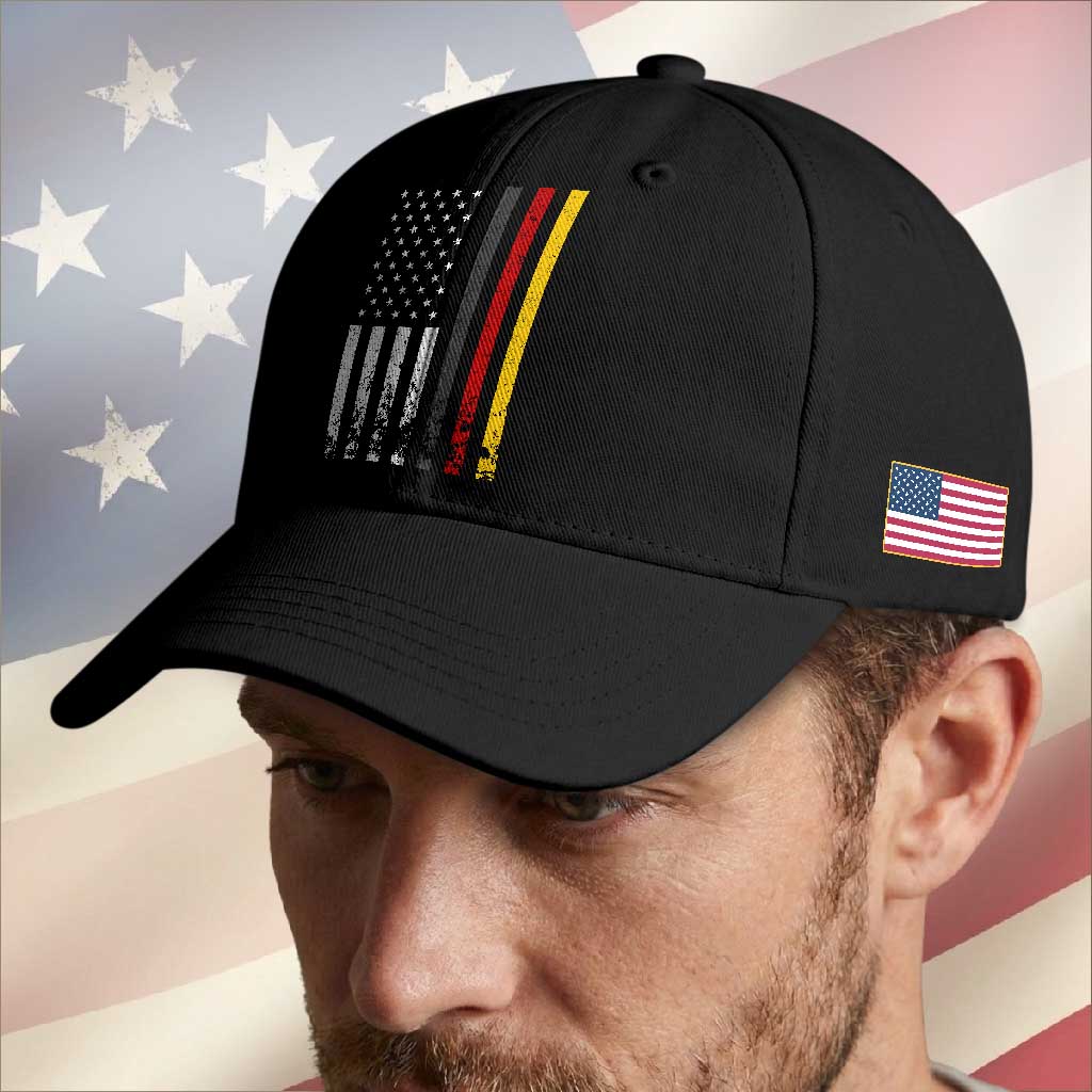 Patriotic Vintage German American Flag Baseball Cap Germany Heritage Pride