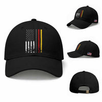 Patriotic Vintage German American Flag Baseball Cap Germany Heritage Pride
