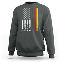 Patriotic Vintage German American Flag Sweatshirt Germany Heritage Pride - Wonder Print Shop