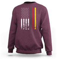 Patriotic Vintage German American Flag Sweatshirt Germany Heritage Pride - Wonder Print Shop