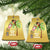 Xmas In Hawaii Christmas Ornament Deck The Palms Santa Hula Girl Tiki - Wonder Print Shop