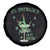 Funny St Patrick's Favorite Hot Mess Spare Tire Cover Drunk Leprechaun Cocktail