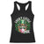 Funny St Patrick's Day Lucky Little Dude Racerback Tank Top Cute Leprechaun Shamrock