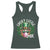 Funny St Patrick's Day Lucky Little Dude Racerback Tank Top Cute Leprechaun Shamrock